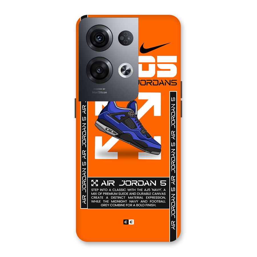 Amazing Air Shoes Back Case for Oppo Reno8 Pro 5G
