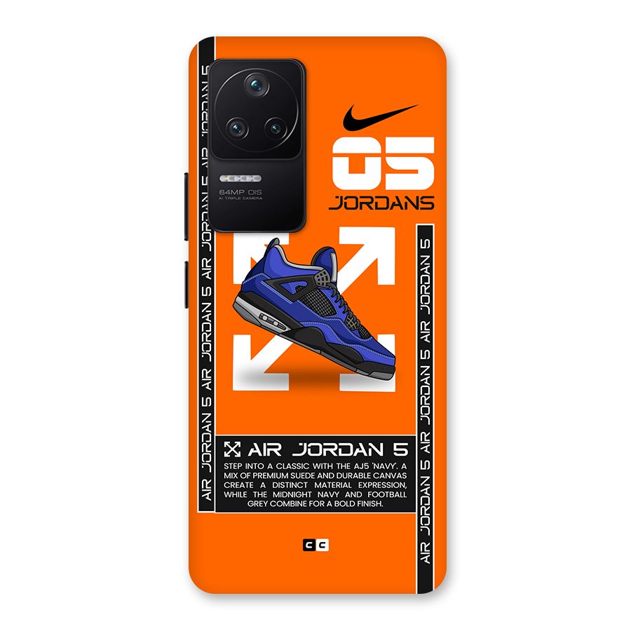 Amazing Air Shoes Back Case for Poco F4 5G