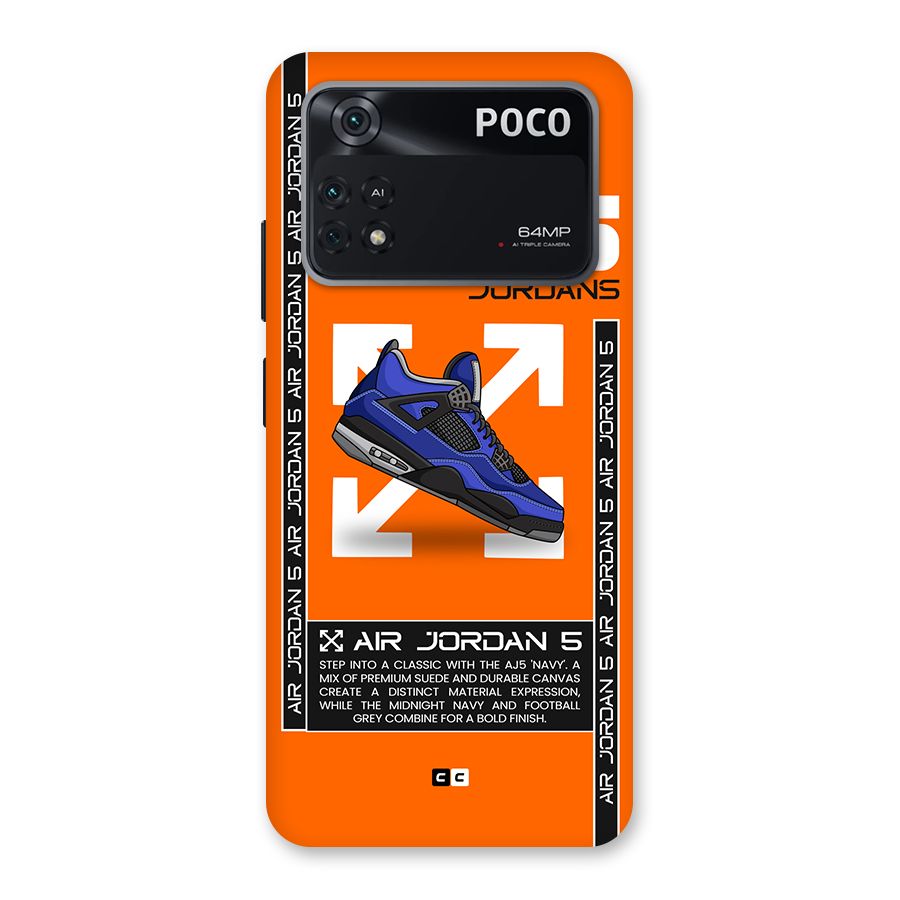 Amazing Air Shoes Back Case for Poco M4 Pro 4G