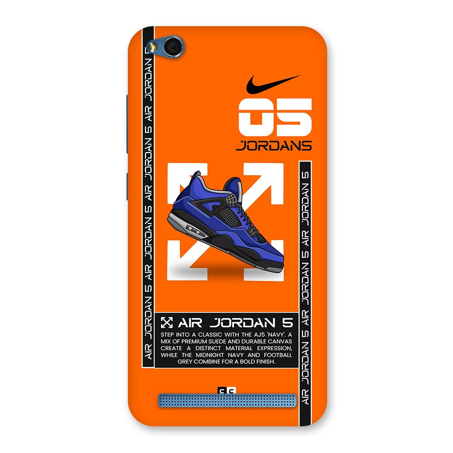 Amazing Air Shoes Back Case for Redmi 5A
