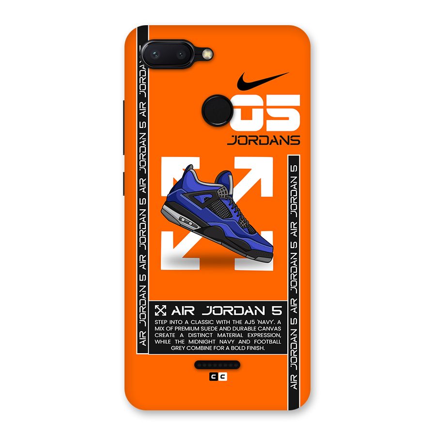 Amazing Air Shoes Back Case for Redmi 6