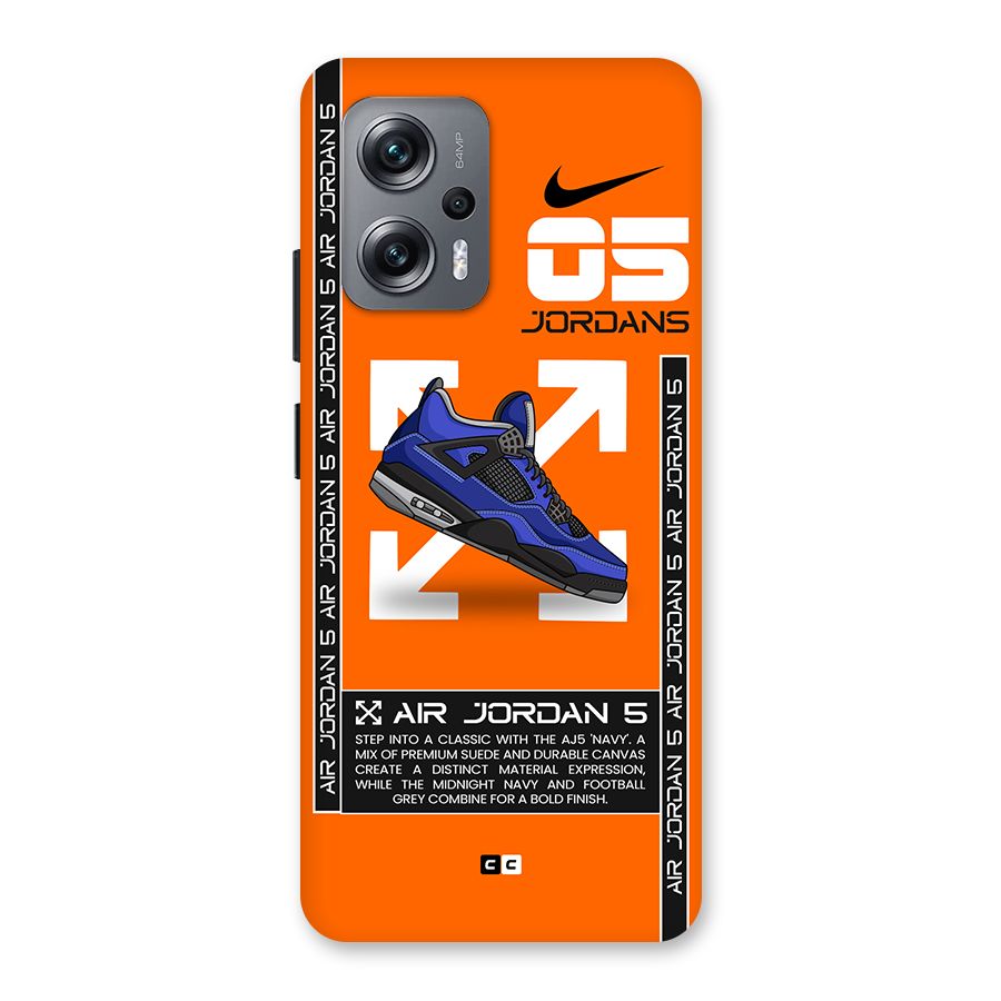 Amazing Air Shoes Back Case for Redmi K50i