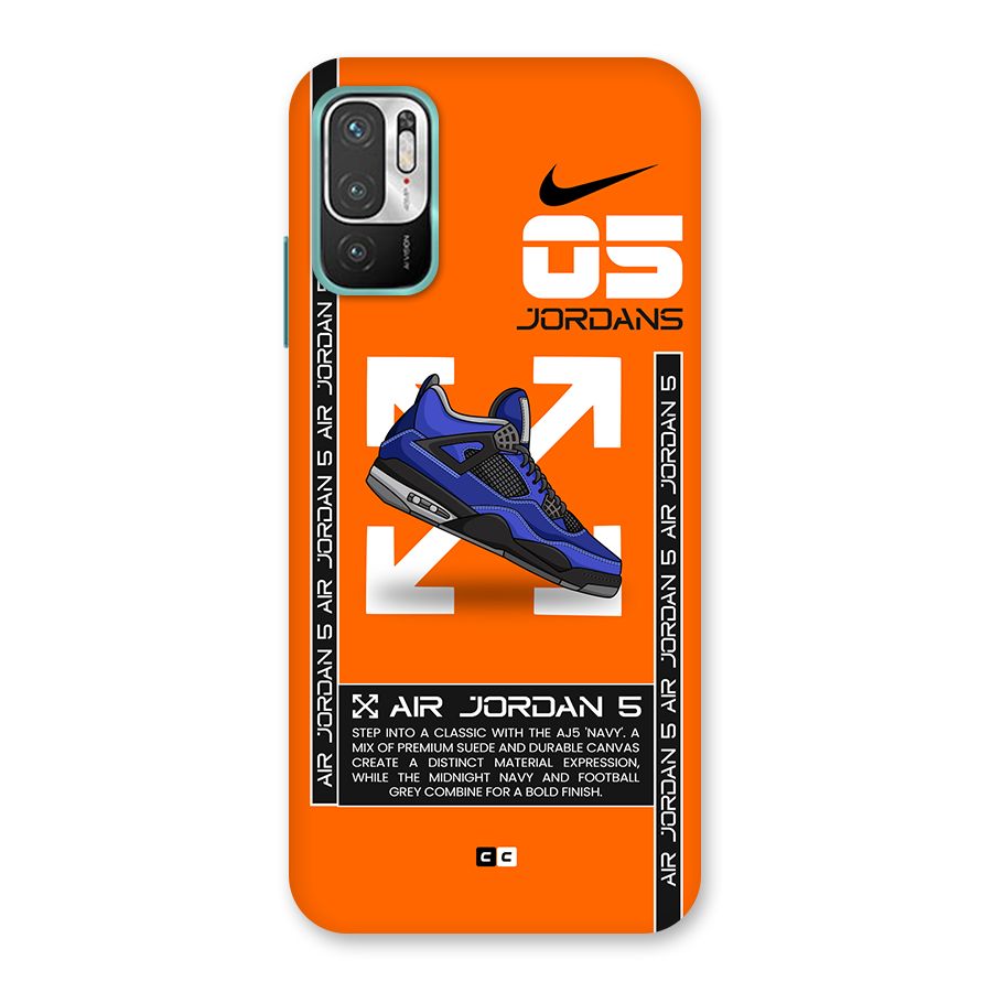 Amazing Air Shoes Back Case for Redmi Note 10T 5G