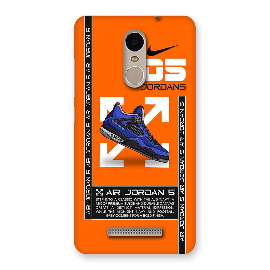 Amazing Air Shoes Back Case for Redmi Note 3