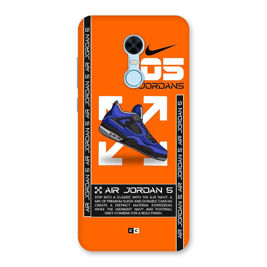 Amazing Air Shoes Back Case for Redmi Note 5