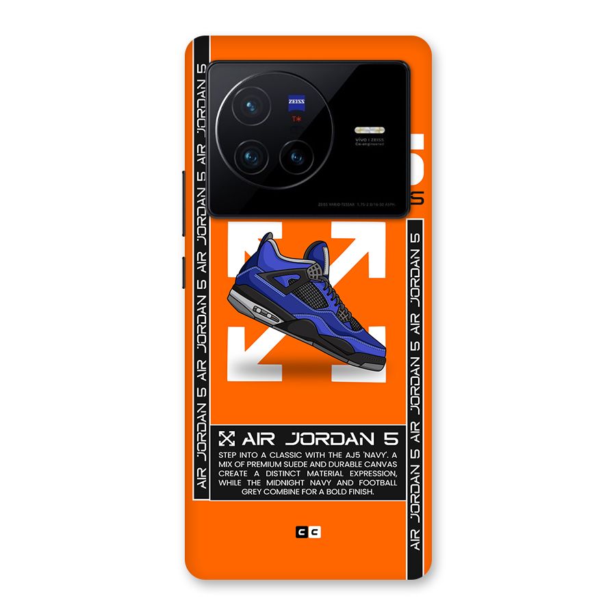 Amazing Air Shoes Back Case for Vivo X80