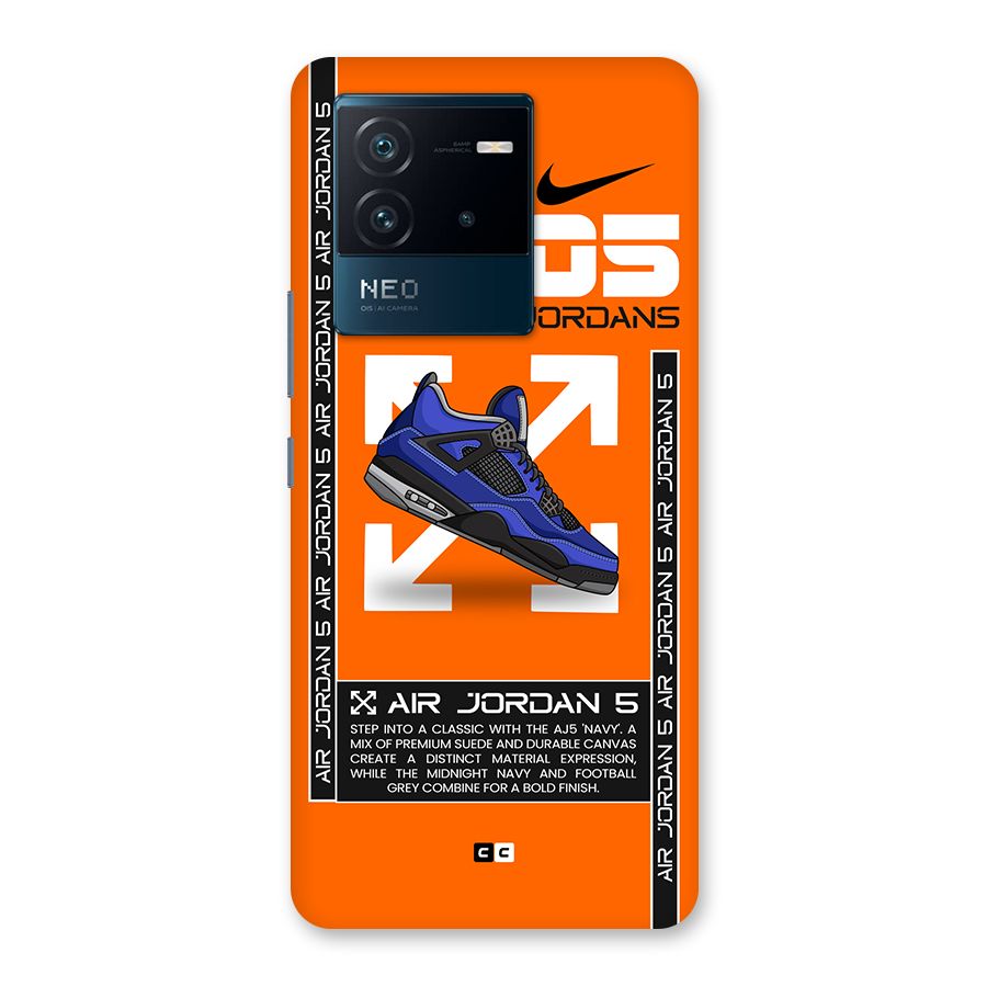 Amazing Air Shoes Back Case for Vivo iQOO Neo 6 5G