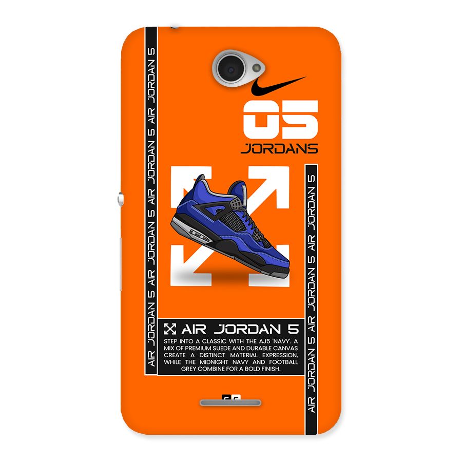 Amazing Air Shoes Back Case for Xperia E4