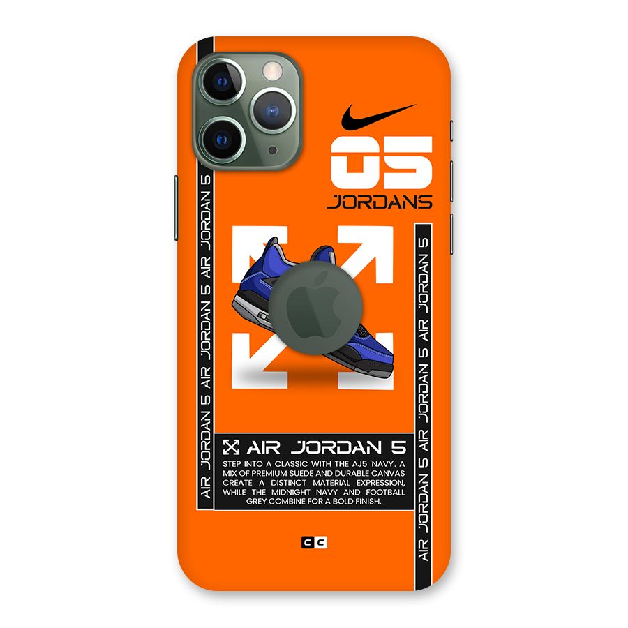 Amazing Air Shoes Back Case for iPhone 11 Pro Logo Cut