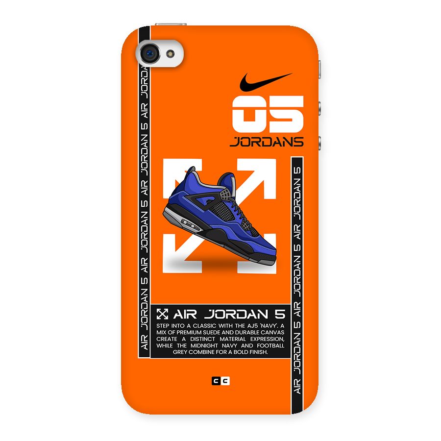 Amazing Air Shoes Back Case for iPhone 4 4s
