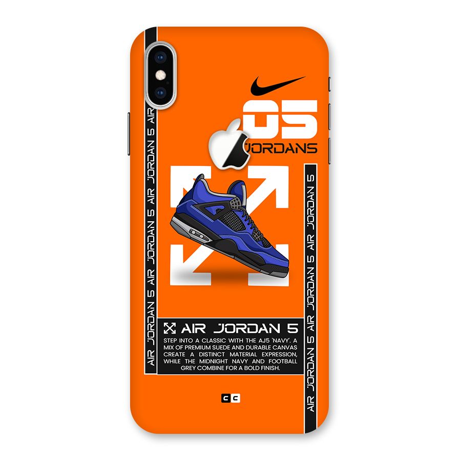 Amazing Air Shoes Back Case for iPhone XS Max Apple Cut