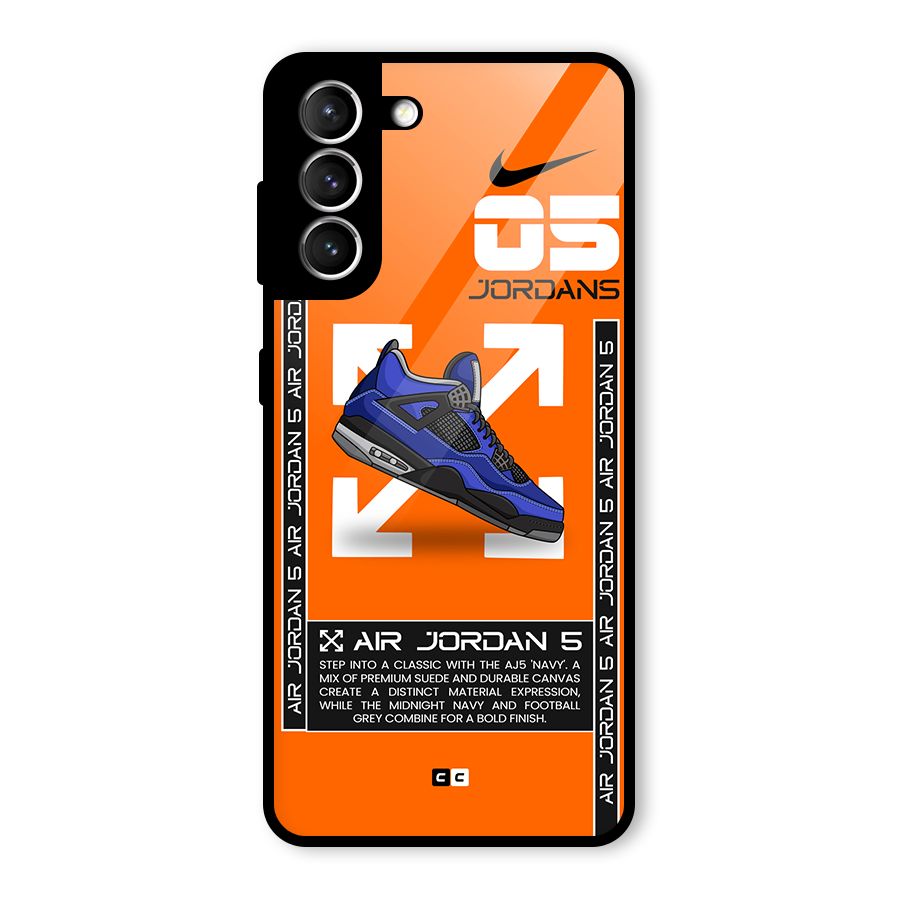 Amazing Air Shoes Glass Back Case for Galaxy S21 5G