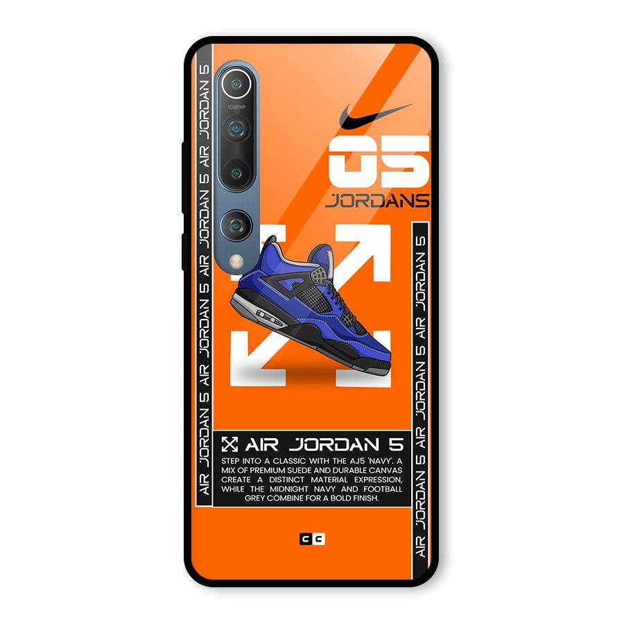 Amazing Air Shoes Glass Back Case for Mi 10