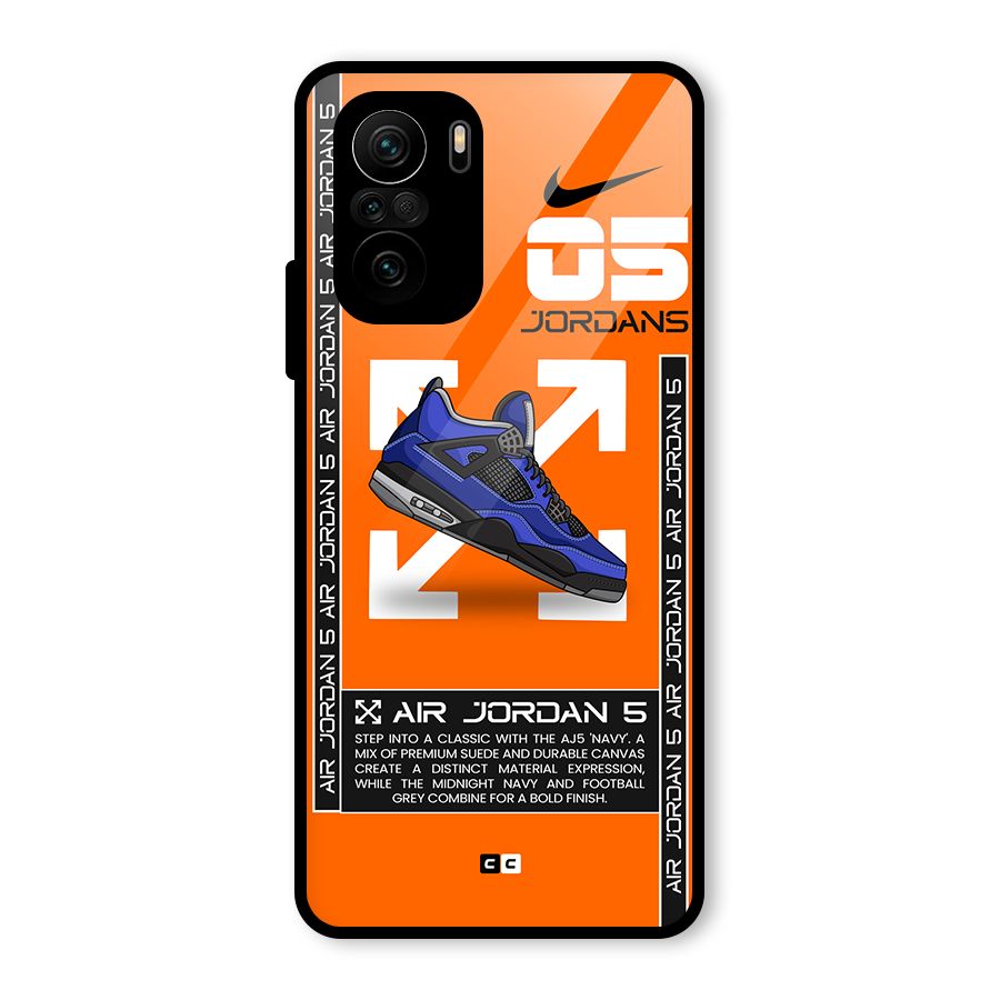 Amazing Air Shoes Glass Back Case for Mi 11X Pro