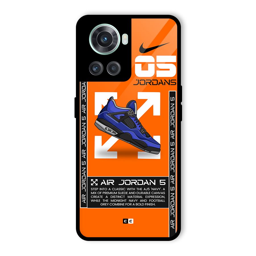 Amazing Air Shoes Glass Back Case for OnePlus 10R
