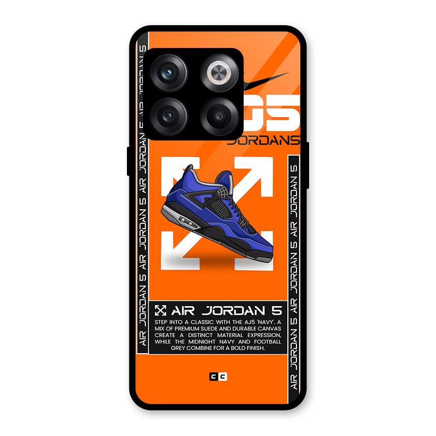 Amazing Air Shoes Glass Back Case for OnePlus 10T