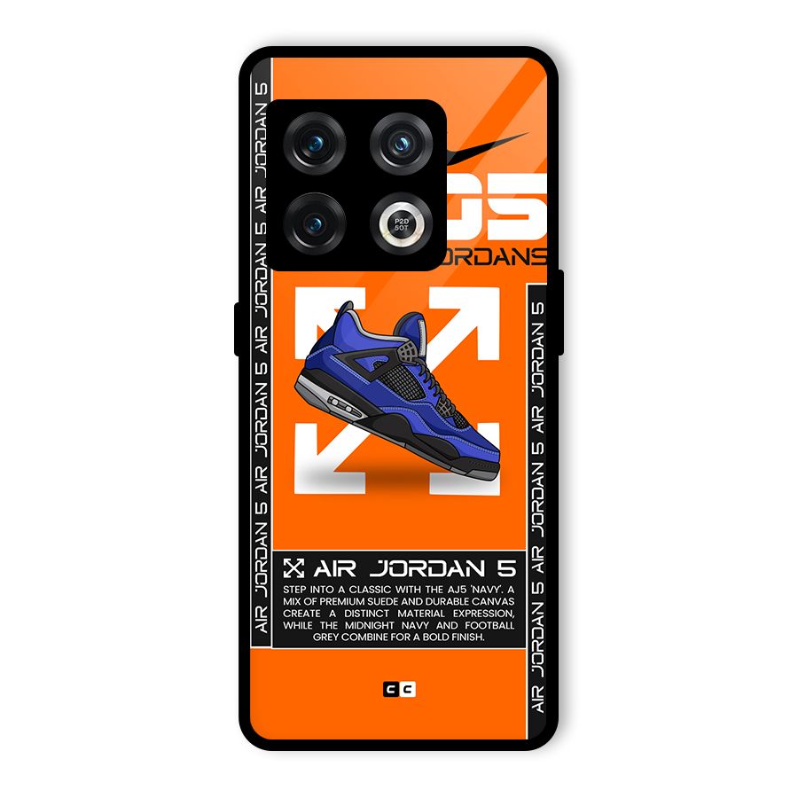 Amazing Air Shoes Glass Back Case for OnePlus 10 Pro 5G