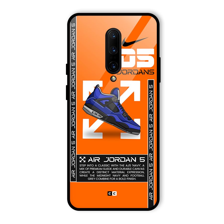 Amazing Air Shoes Glass Back Case for OnePlus 7 Pro