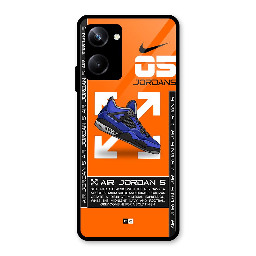 Amazing Air Shoes Glass Back Case for Realme 10 Pro