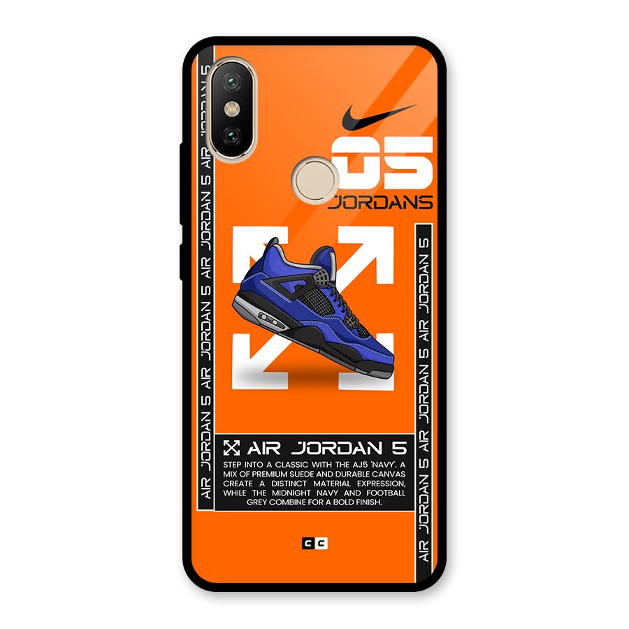 Amazing Air Shoes Glass Back Case for Redmi A1