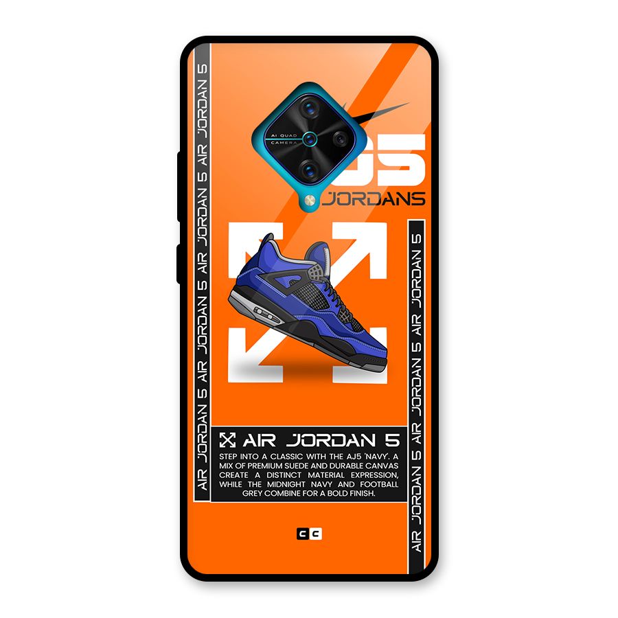 Amazing Air Shoes Glass Back Case for Vivo S1 Pro