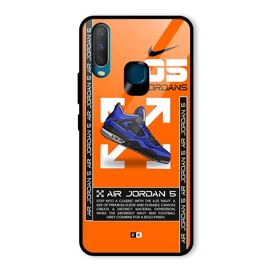 Amazing Air Shoes Glass Back Case for Vivo U10