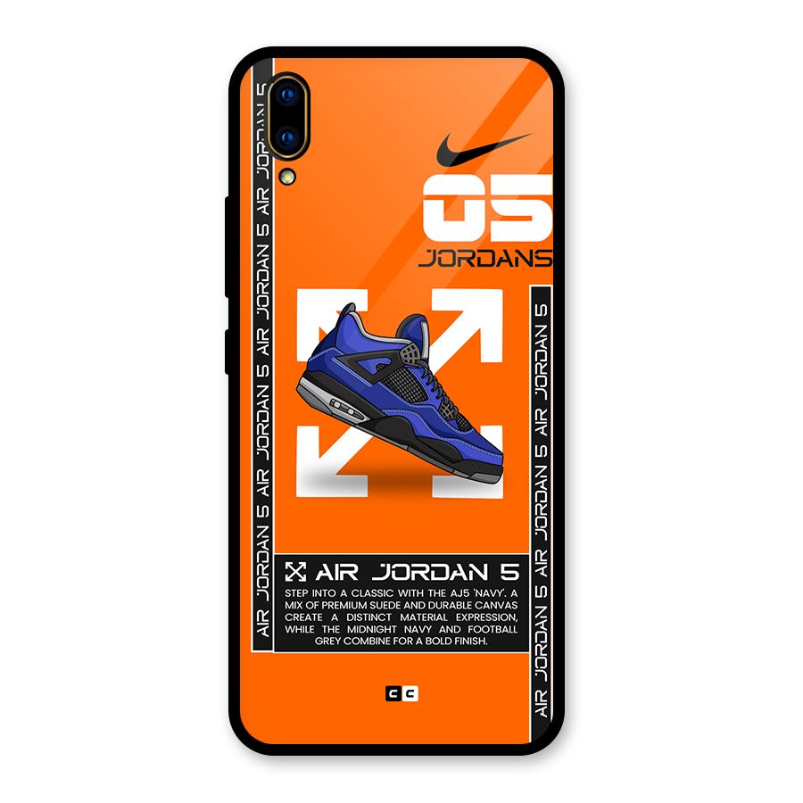 Amazing Air Shoes Glass Back Case for Vivo V11 Pro