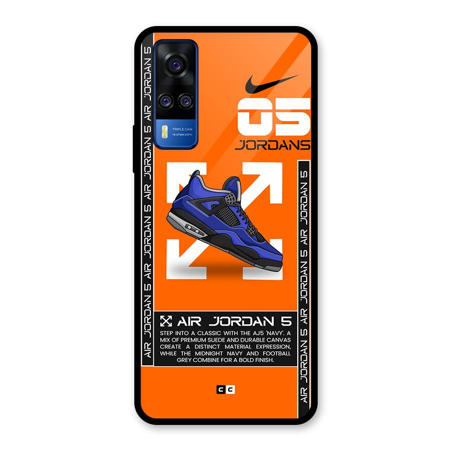 Amazing Air Shoes Glass Back Case for Vivo Y31