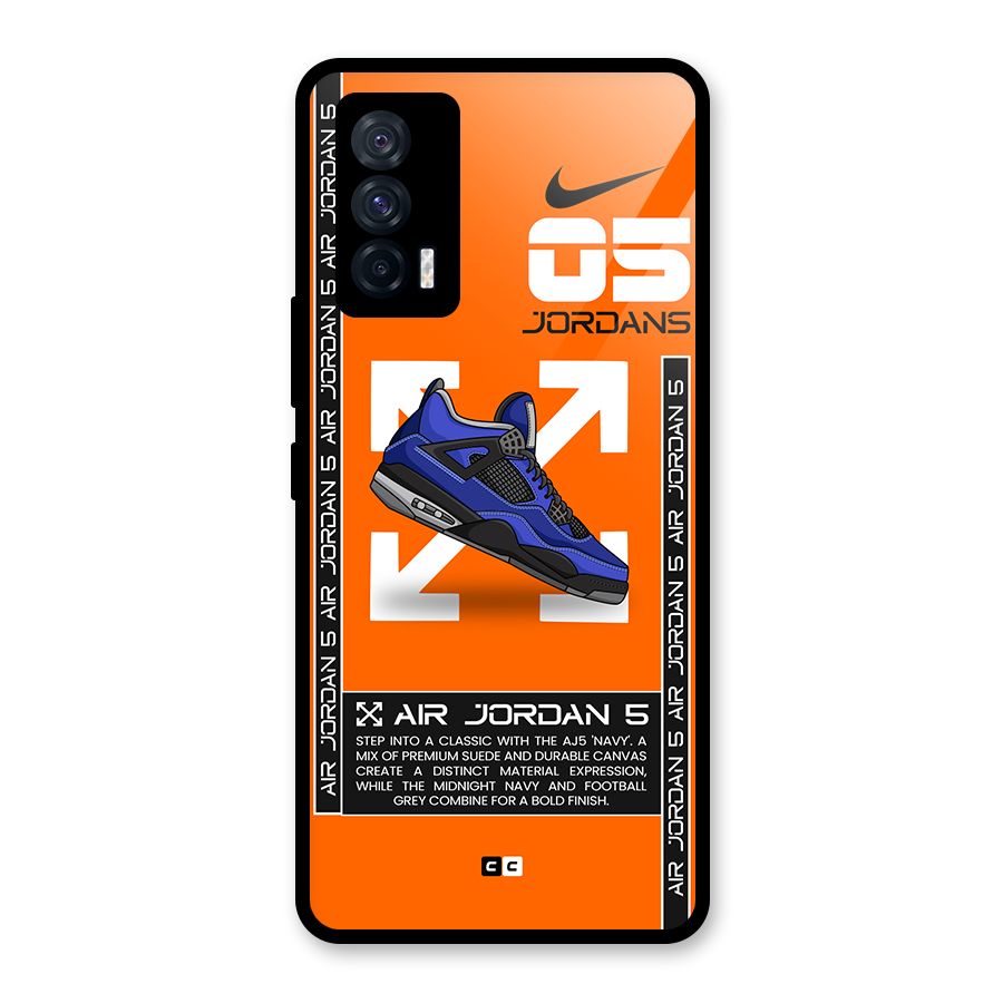 Amazing Air Shoes Glass Back Case for Vivo iQOO 7 5G