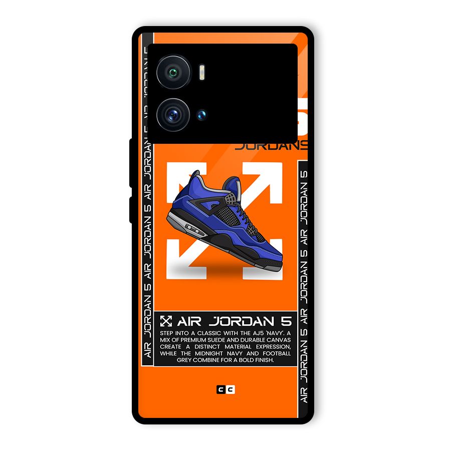 Amazing Air Shoes Glass Back Case for Vivo iQOO 9 Pro