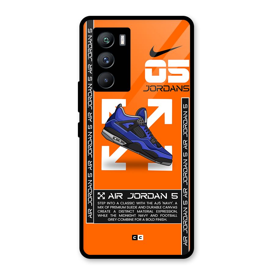 Amazing Air Shoes Glass Back Case for Vivo iQOO 9 SE