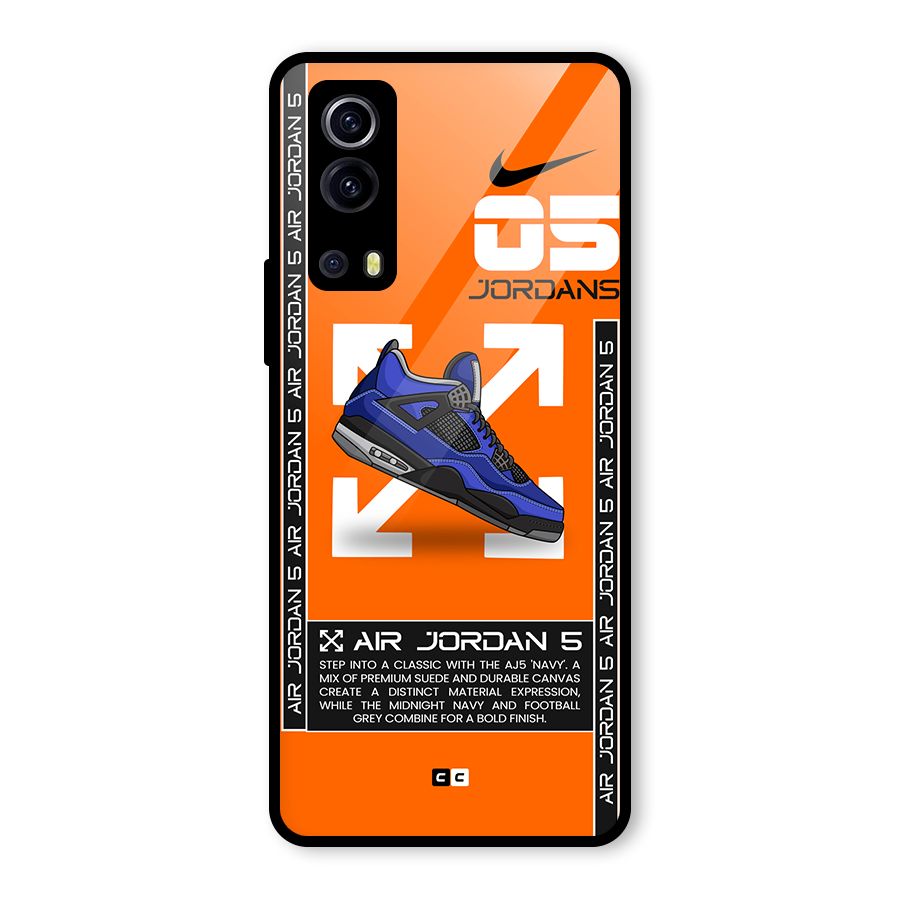 Amazing Air Shoes Glass Back Case for Vivo iQOO Z3