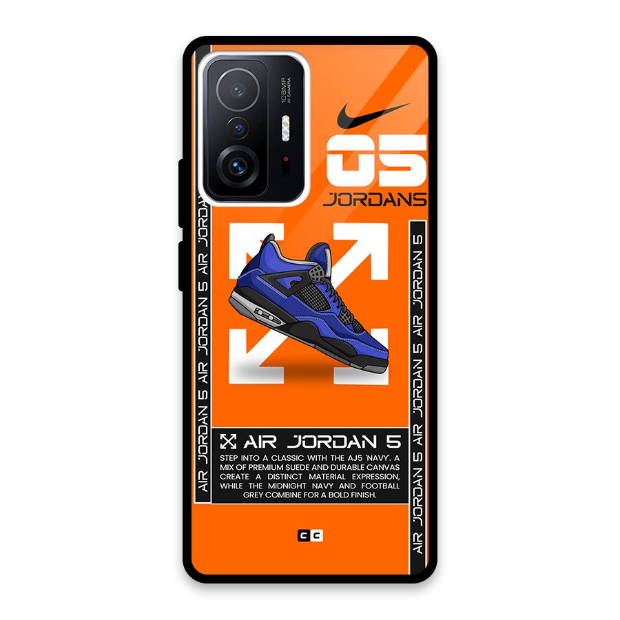 Amazing Air Shoes Glass Back Case for Xiaomi 11T Pro