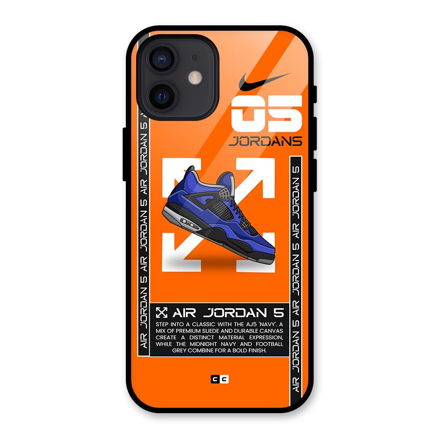 Amazing Air Shoes Glass Back Case for iPhone 12