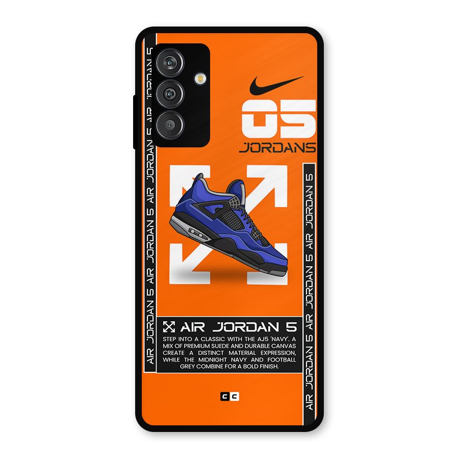 Amazing Air Shoes Metal Back Case for Galaxy F13