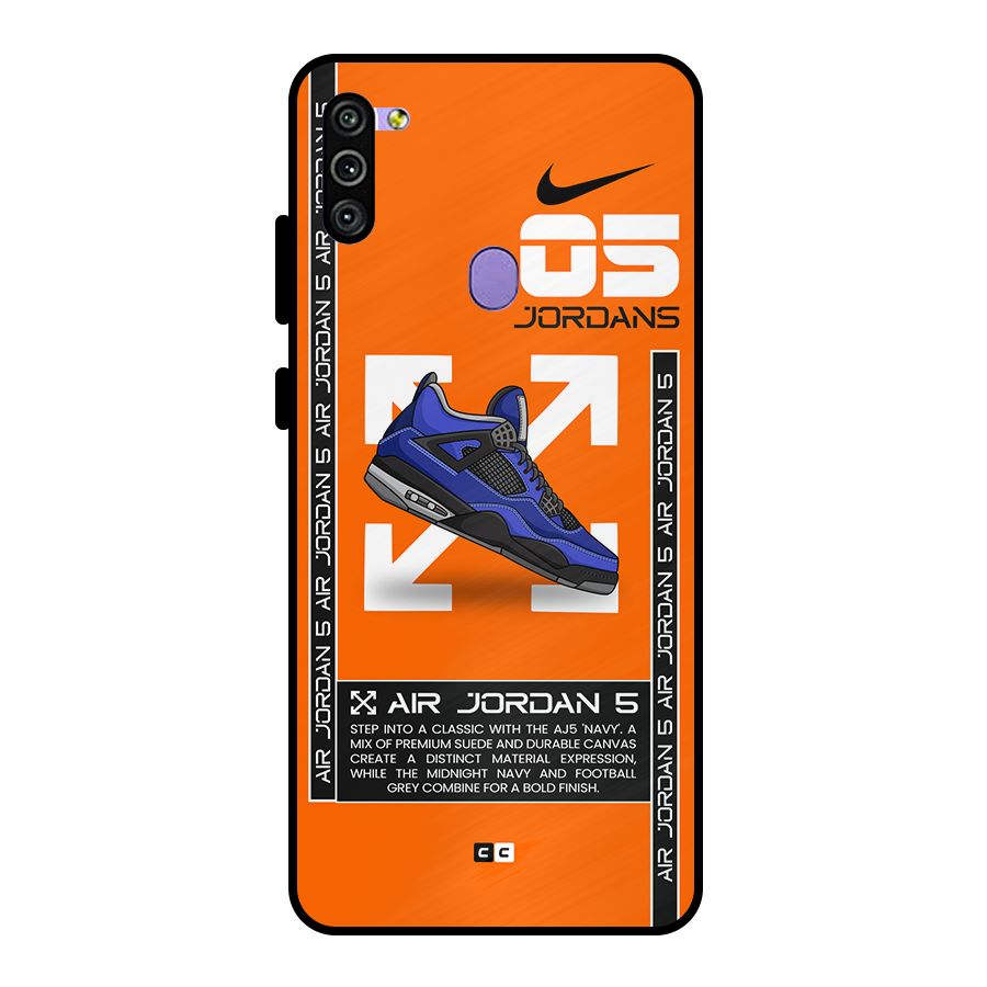 Amazing Air Shoes Metal Back Case for Galaxy M11