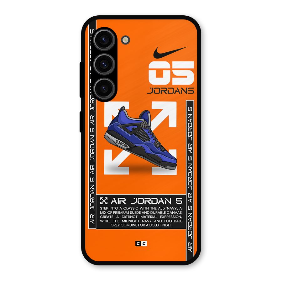 Amazing Air Shoes Metal Back Case for Galaxy S23