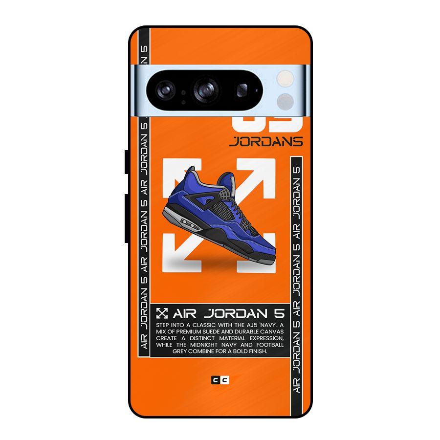 Amazing Air Shoes Metal Back Case for Google Pixel 8 Pro