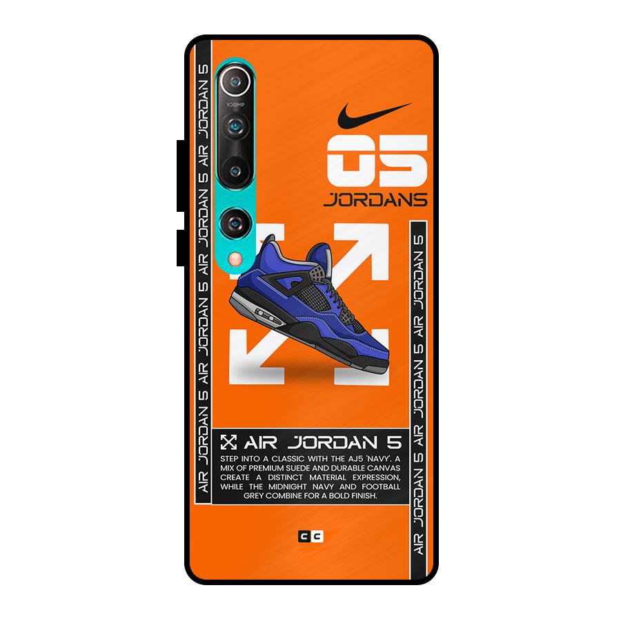Amazing Air Shoes Metal Back Case for Mi 10