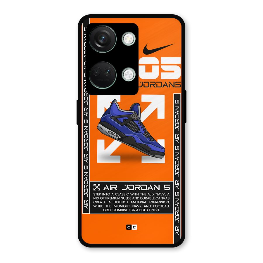Amazing Air Shoes Metal Back Case for OnePlus Nord 3