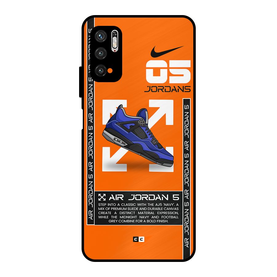 Amazing Air Shoes Metal Back Case for Poco M3 Pro 5G