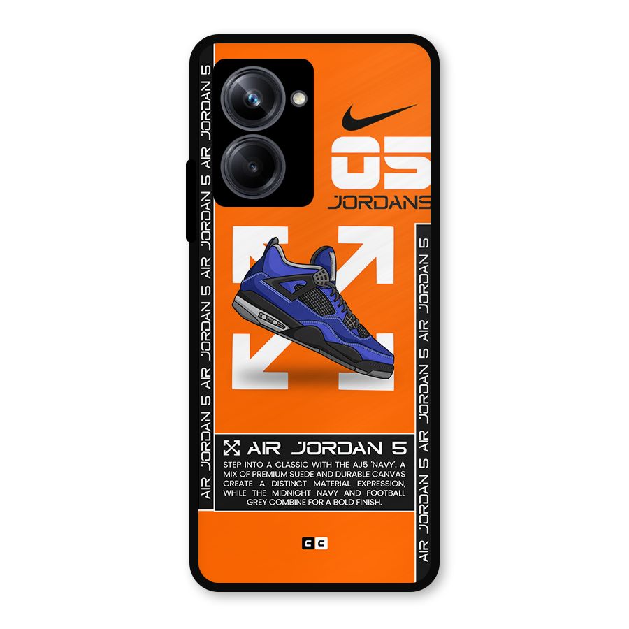 Amazing Air Shoes Metal Back Case for Realme 10 Pro