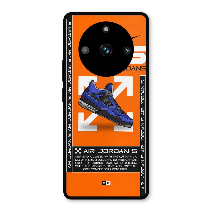 Amazing Air Shoes Metal Back Case for Realme 11 Pro Plus