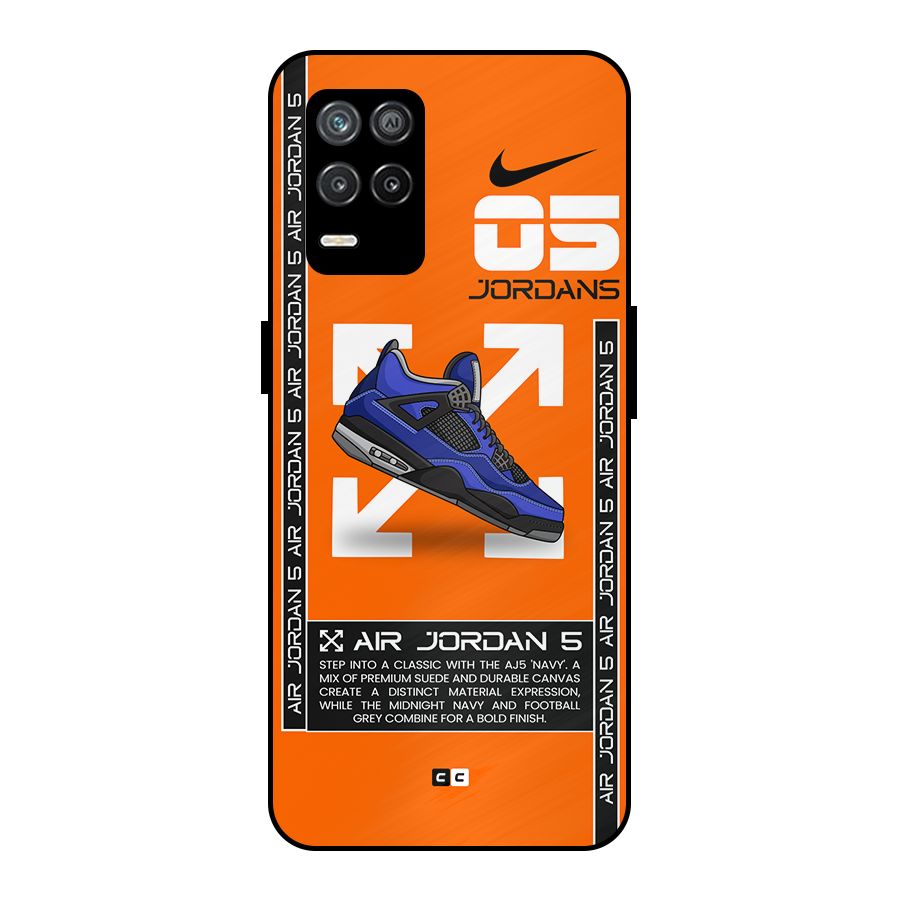 Amazing Air Shoes Metal Back Case for Realme 8 5G