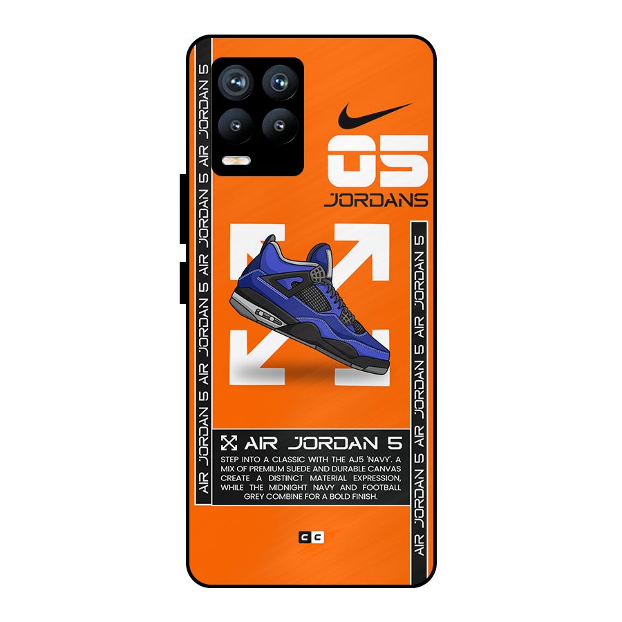 Amazing Air Shoes Metal Back Case for Realme 8 Pro