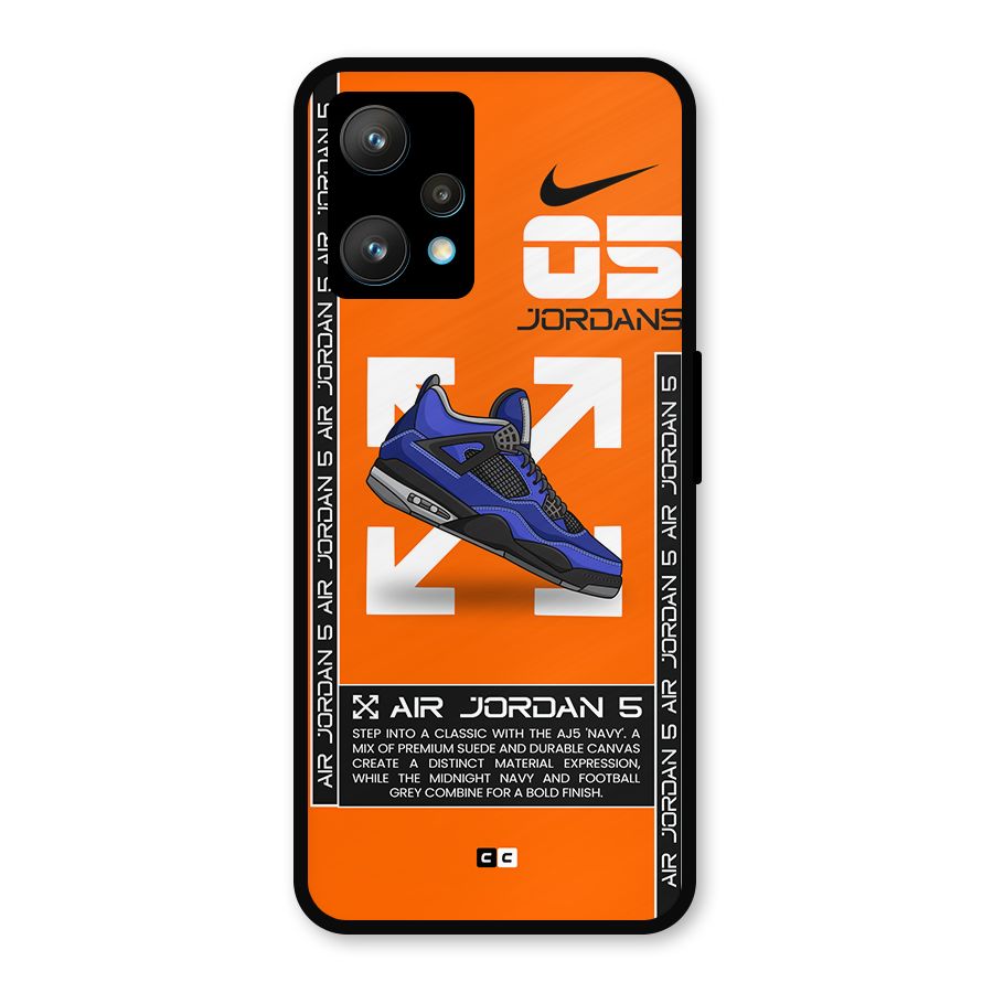 Amazing Air Shoes Metal Back Case for Realme Narzo 50 Pro