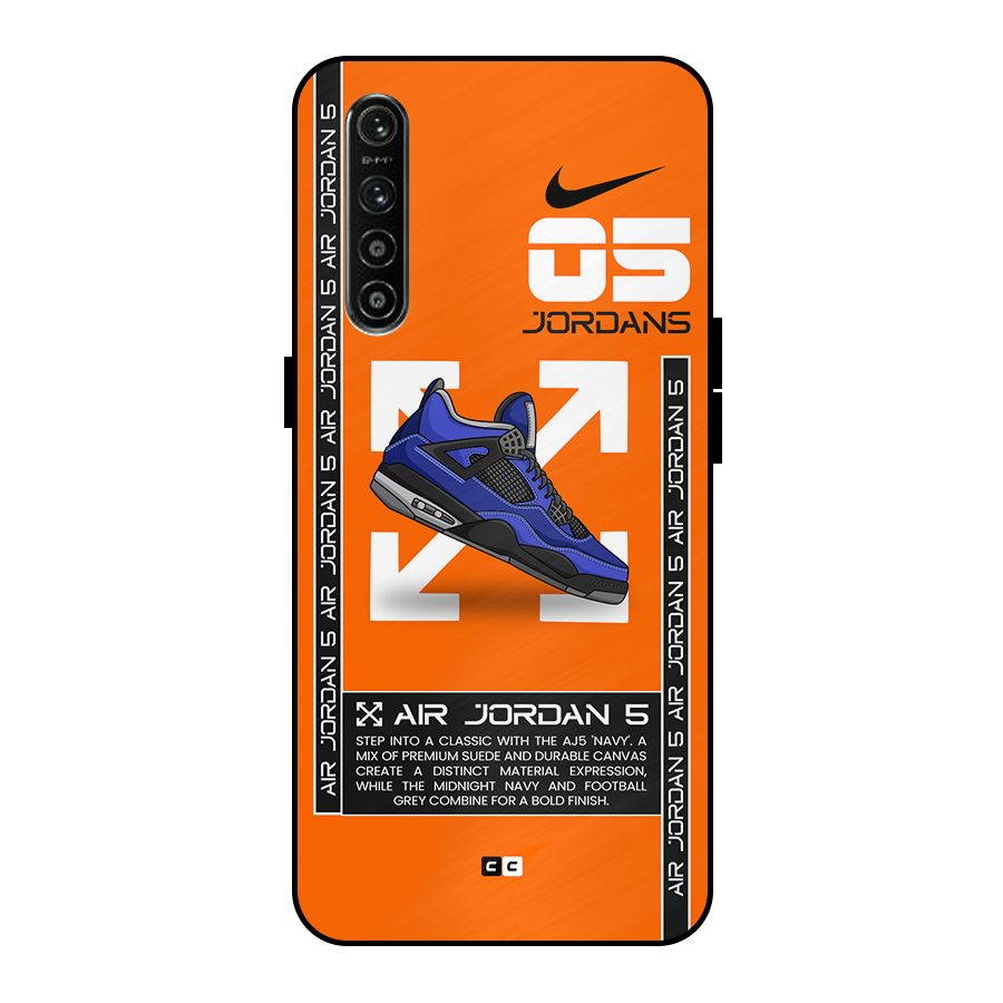 Amazing Air Shoes Metal Back Case for Realme XT