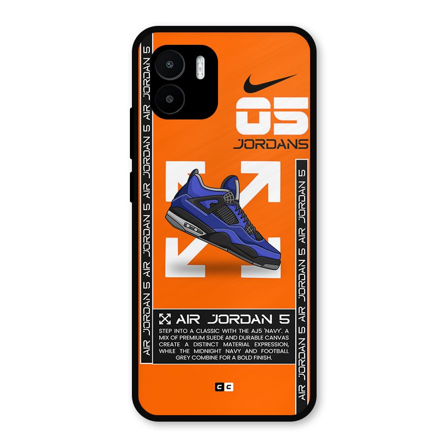 Amazing Air Shoes Metal Back Case for Redmi A2