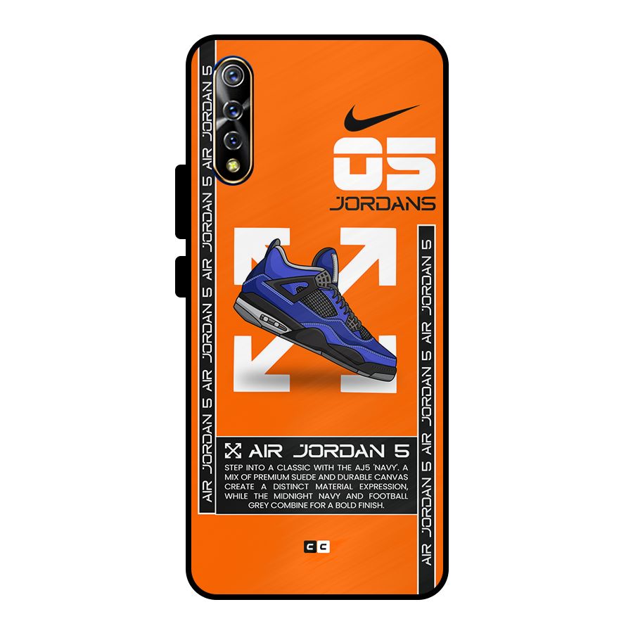 Amazing Air Shoes Metal Back Case for Vivo S1