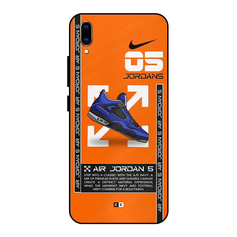 Amazing Air Shoes Metal Back Case for Vivo V11 Pro